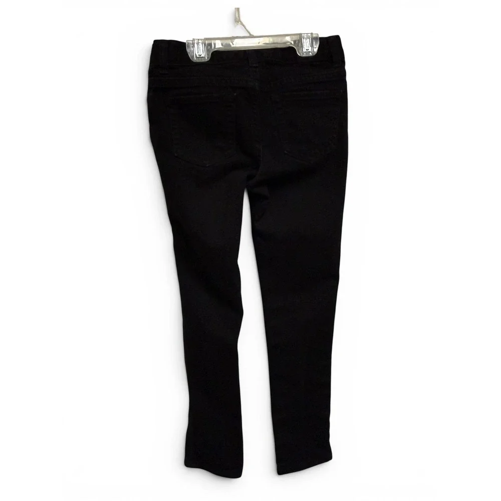 The Childrens Place‎ Girls Super Skinny Stretch Jeans Black Denim Size 8